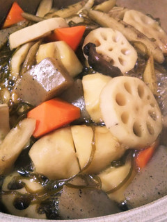 里芋+秋野菜たち の 煮っころがし-レシピのメイン写真