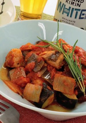 カツオのトマト煮★ワイン女子必見-レシピのメイン写真