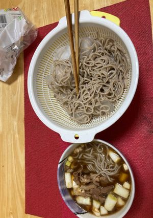 肉汁つけ蕎麦-レシピのメイン写真