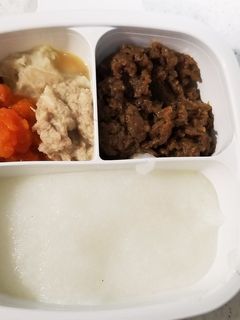 口蓋裂の術後ご飯 筑前煮とブリの照り焼き-レシピのメイン写真