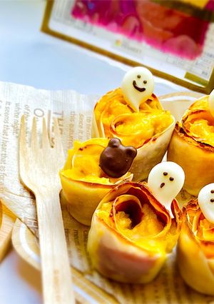 薔薇のベジート(やさいシート)さつまいも-レシピのメイン写真