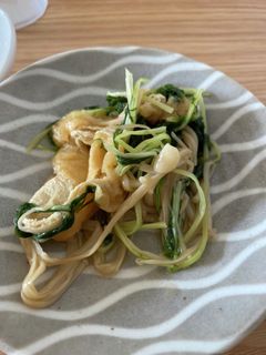 油揚げときのこと水菜のお浸し-レシピのメイン写真