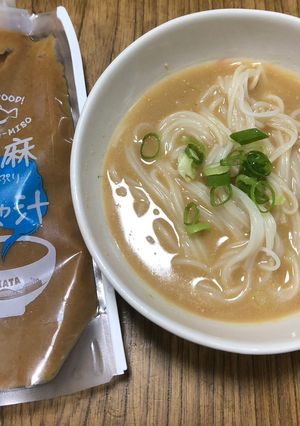 「胡麻たっぷり」そうめん！-レシピのメイン写真