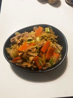 豚肉の味噌野菜炒め〜ご飯もりもり〜-レシピのメイン写真