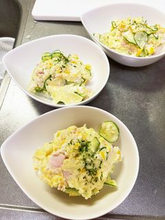 簡単!レンジだけ!美味しい!ポテトサラダ-レシピのメイン写真