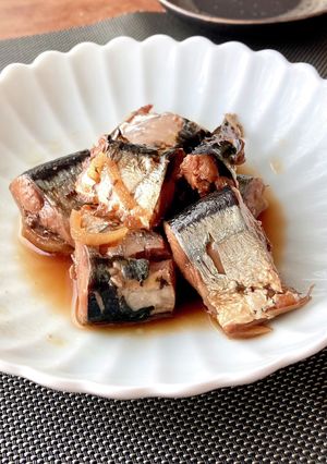 骨まで食べられる・さんま甘露煮(圧力鍋)-レシピのメイン写真