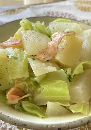 かぶ・キャベツ・コンソメスープ煮-レシピのメイン写真