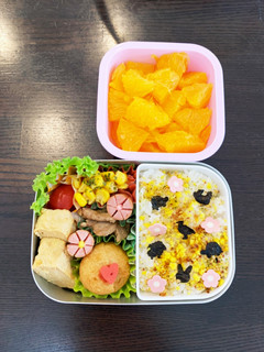ふりかけ弁当☆幼稚園用☆2歳8ヶ月-レシピのメイン写真
