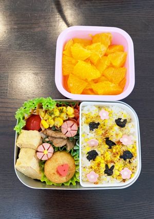 ふりかけ弁当☆幼稚園用☆2歳8ヶ月-レシピのメイン写真