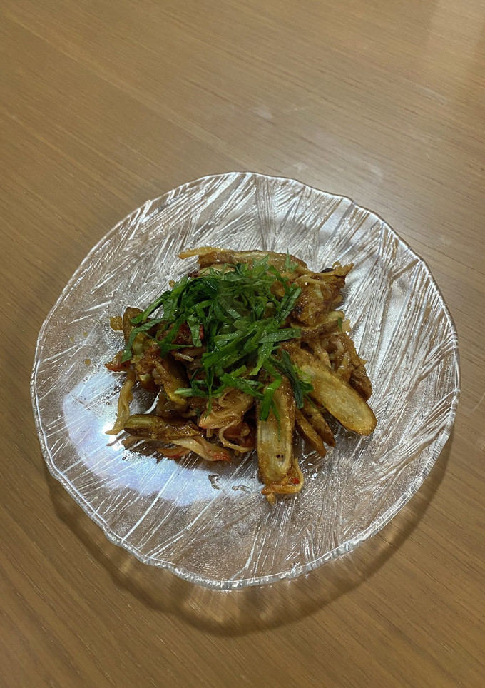 揚げごぼうの甘辛煮-レシピのメイン写真