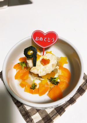 わんこ　バースデー　-レシピのメイン写真