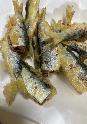 米粉でままかりの天ぷら-レシピのメイン写真