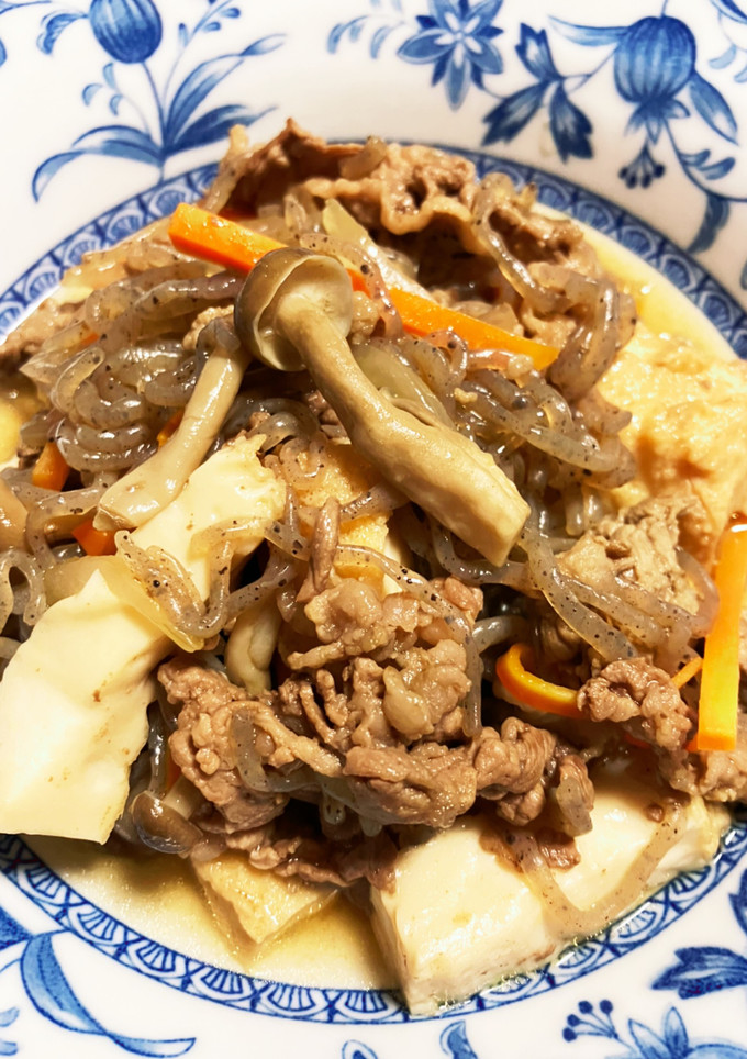牛肉と厚揚げの煮物-レシピのメイン写真