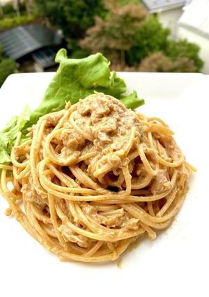 和えるだけ。ツナの海苔バターパスタ-レシピのメイン写真