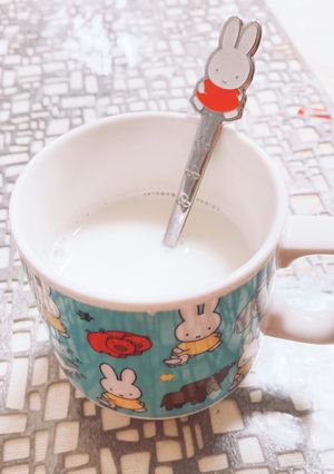 バニラホットミルク-レシピのメイン写真