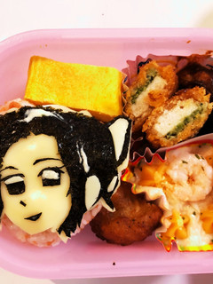 簡単キャラ弁♡胡蝶しのぶ-レシピのメイン写真