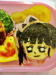 簡単キャラ弁♡鬼滅の刃カナヲ-レシピのメイン写真