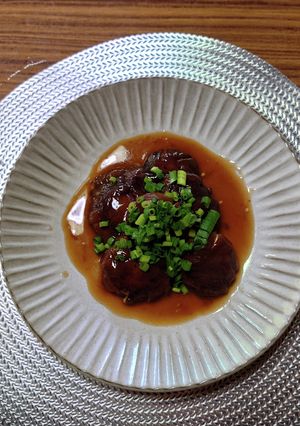 ヨウサマの減塩椎茸ステーキ中華風-レシピのメイン写真
