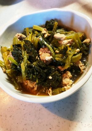 小松菜煮-レシピのメイン写真