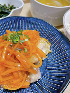 鶏もものにんじんあんかけ-レシピのメイン写真