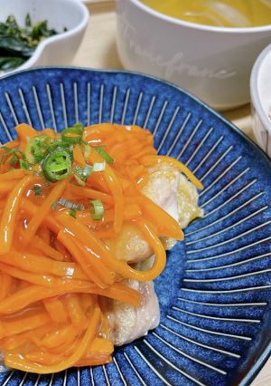 鶏もものにんじんあんかけ-レシピのメイン写真