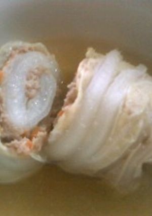 白菜のひき肉ロール-レシピのメイン写真