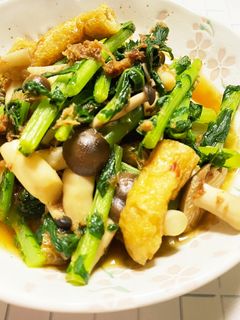 大根の葉の炒め煮-レシピのメイン写真