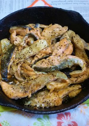 秋鮭のアラで焼き鮭４-レシピのメイン写真