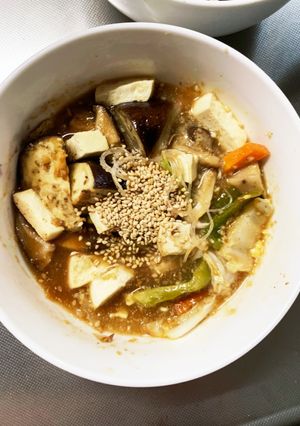 ほんのりシーフード梅生姜味白菜回鍋肉風-レシピのメイン写真