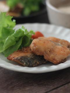 米粉でつくる秋鮭ザンギ-レシピのメイン写真