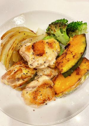 鶏もも肉と野菜のグリル-レシピのメイン写真