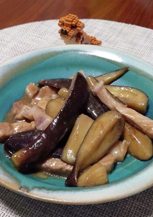 ナスと豚ロースのオイスターソース炒め-レシピのメイン写真