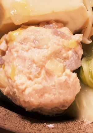 肉にくしい鍋用　鷄つくね（鶏団子）-レシピのメイン写真