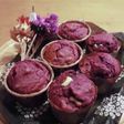 HMで☆マフィン紫芋バナナホワイトチョコ