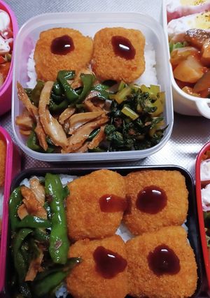 高校生息子、旦那、娘弁当(10/20)-レシピのメイン写真