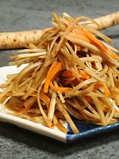 すき焼きんぴらごぼう:冷凍お弁当ストック-レシピのメイン写真