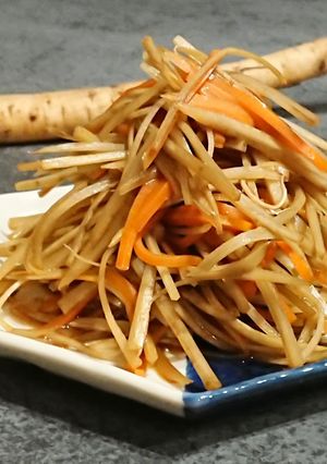 すき焼きんぴらごぼう：冷凍お弁当ストック-レシピのメイン写真