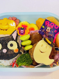 簡単キャラ弁♡ハロウィン弁当-レシピのメイン写真