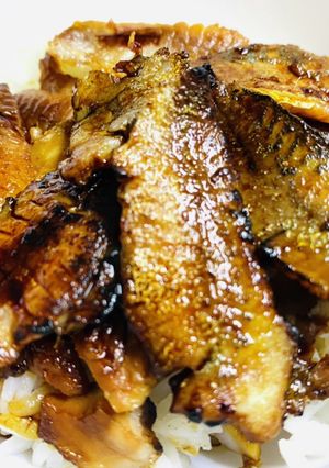 簡単【小アジの・かば焼き丼】-レシピのメイン写真