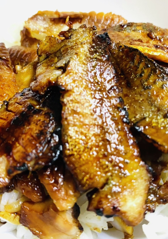簡単【小アジの・かば焼き丼】-レシピのメイン写真