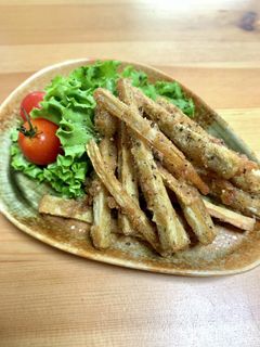 米粉でサクッと!カリッと!ごぼうの唐揚げ-レシピのメイン写真