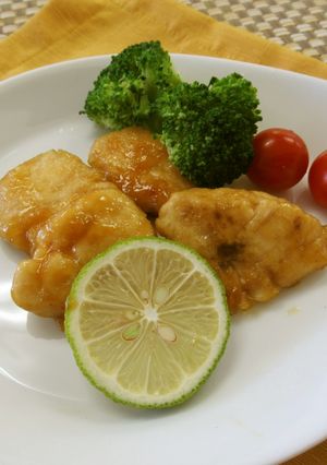 ささみのレモン照り焼き-レシピのメイン写真