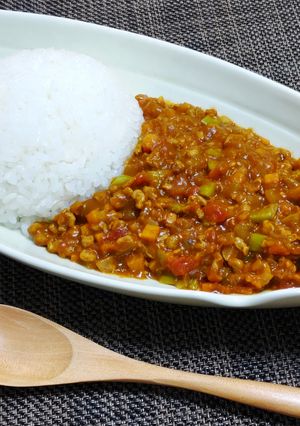 大豆ミートのキーマカレー-レシピのメイン写真