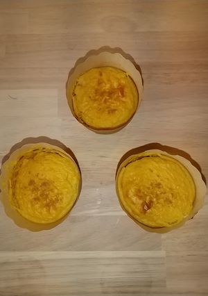 かぼちゃの米粉チーズケーキ-レシピのメイン写真
