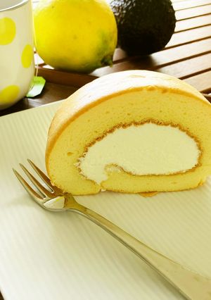 ロールケーキ-レシピのメイン写真