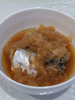 【超簡単】さば缶のヘルシーみぞれ煮-レシピのメイン写真
