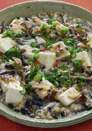雑穀入りとろとろあんかけ豆腐-レシピのメイン写真