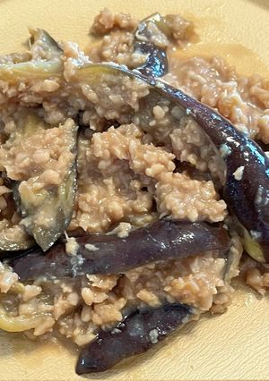 時短！包丁いらずの麻婆茄子-レシピのメイン写真