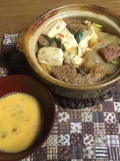 ハンバーグすき焼き-レシピのメイン写真