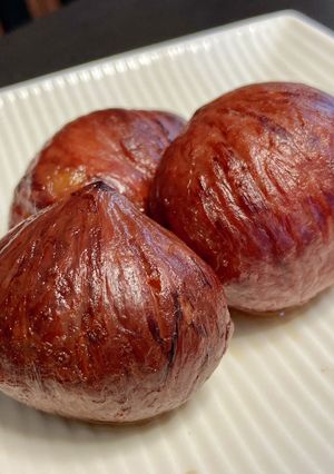 ‎✿百年栗の渋皮煮‎✿鬼皮むき方説明付き-レシピのメイン写真
